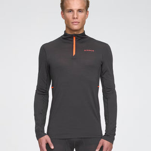 Performance wool half-zip