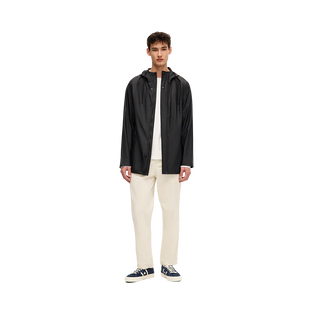 Men's Torrential Short Raincoat - Black