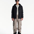 Manteau à capuchon Spine MTN-X pour hommes - Noir