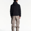 Manteau à capuchon Spine MTN-X pour hommes - Noir