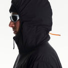 Manteau à capuchon Spine MTN-X pour hommes - Noir