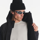 Manteau à capuchon Spine MTN-X pour hommes - Noir