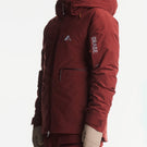 Manteau hybride Glades pour hommes - Garnet