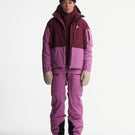 Manteau hybride Glades pour femmes - Claret