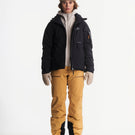 Manteau hybride Glades pour femmes - Noir