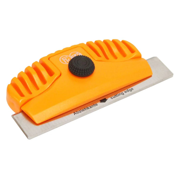Metal planimeter and scraper