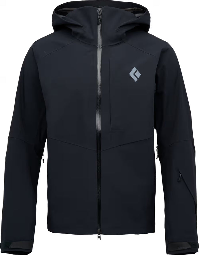 M recon stretch ski jacket - black - M
