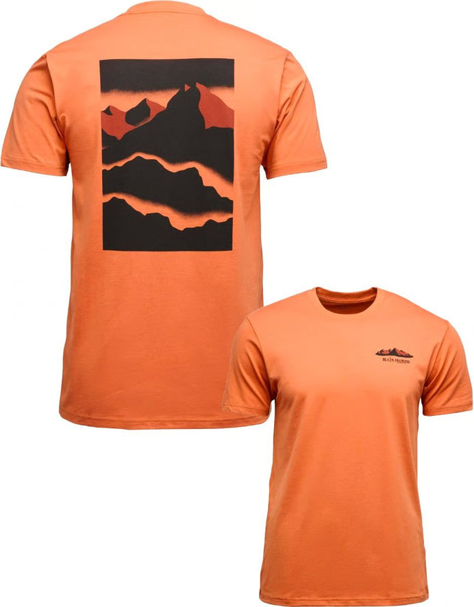 Men's Mountainscape SS Moab Brown T-shirt - S