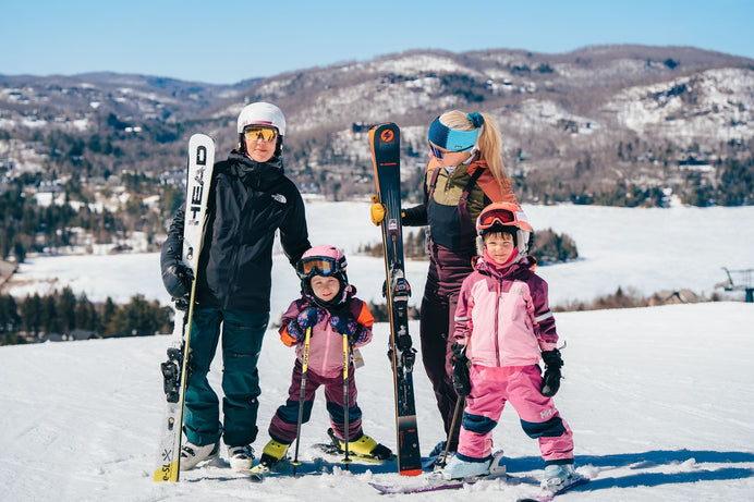 Ensemble ski famille